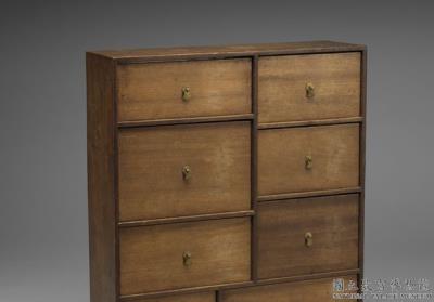 图片[2]-Wood cabinet with eight drawers, Qing dynasty, Qianlong reign (1736-1795)-China Archive